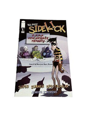 Sidekick #1 Super Summer Spectacular Image Comics 2007 Paul Jenkins VF/NM